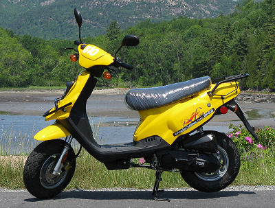 50cc Chinese scooter with 10 inch wheels